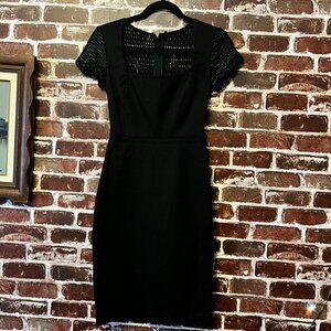 NEW Roland Mouret x Banana Republic Black Lace Dress